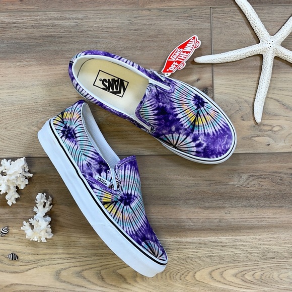 🌴🔆VANS- TIE DYE SLIP ON’S 🔆🌴 - Picture 10 of 12